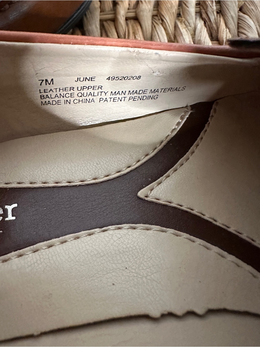 Naturalizer Two-Tone Brown & Cognac Leather Penny Loafers - Picture 11 of 11